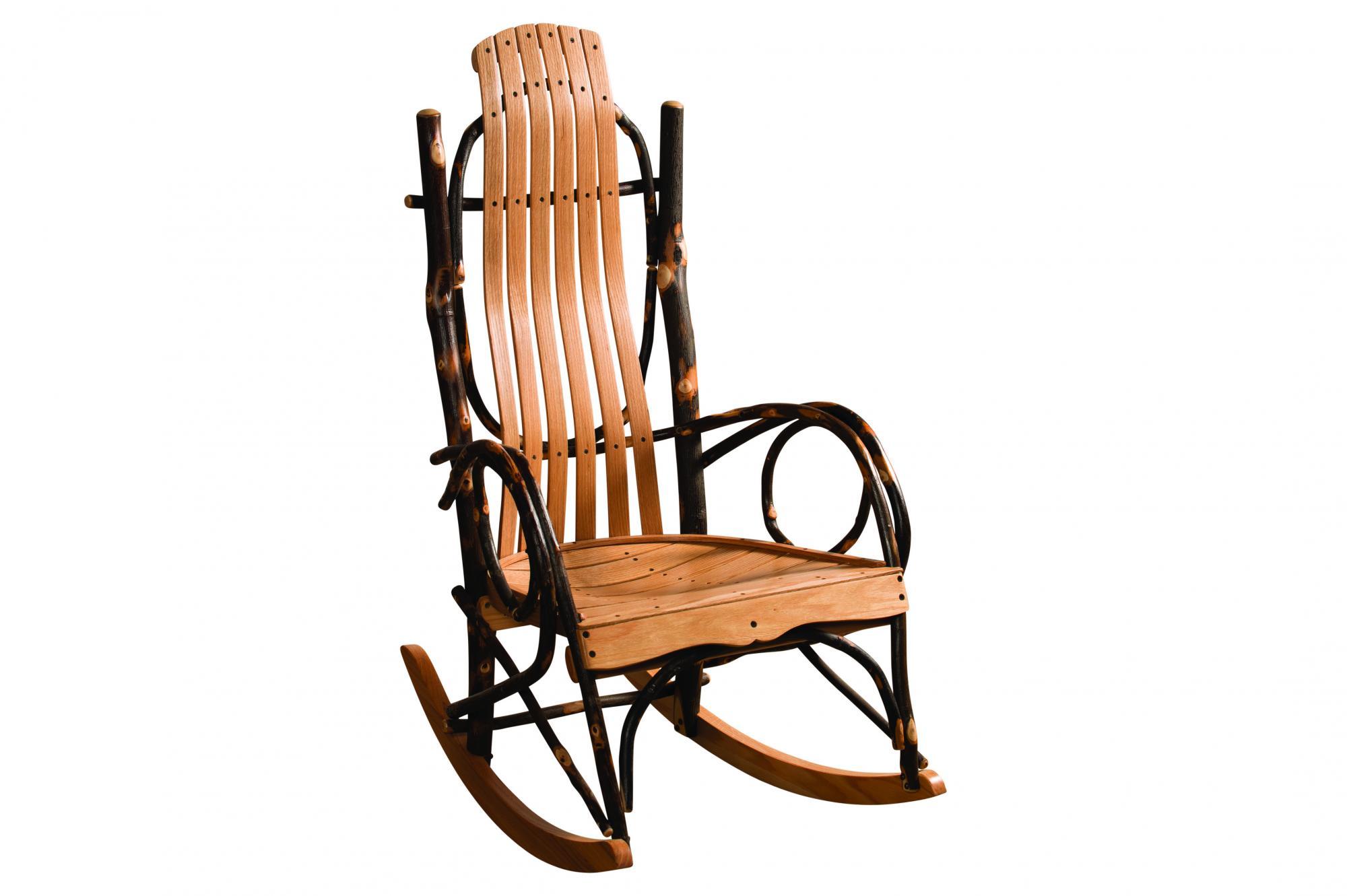 Amish double rocking deals chair